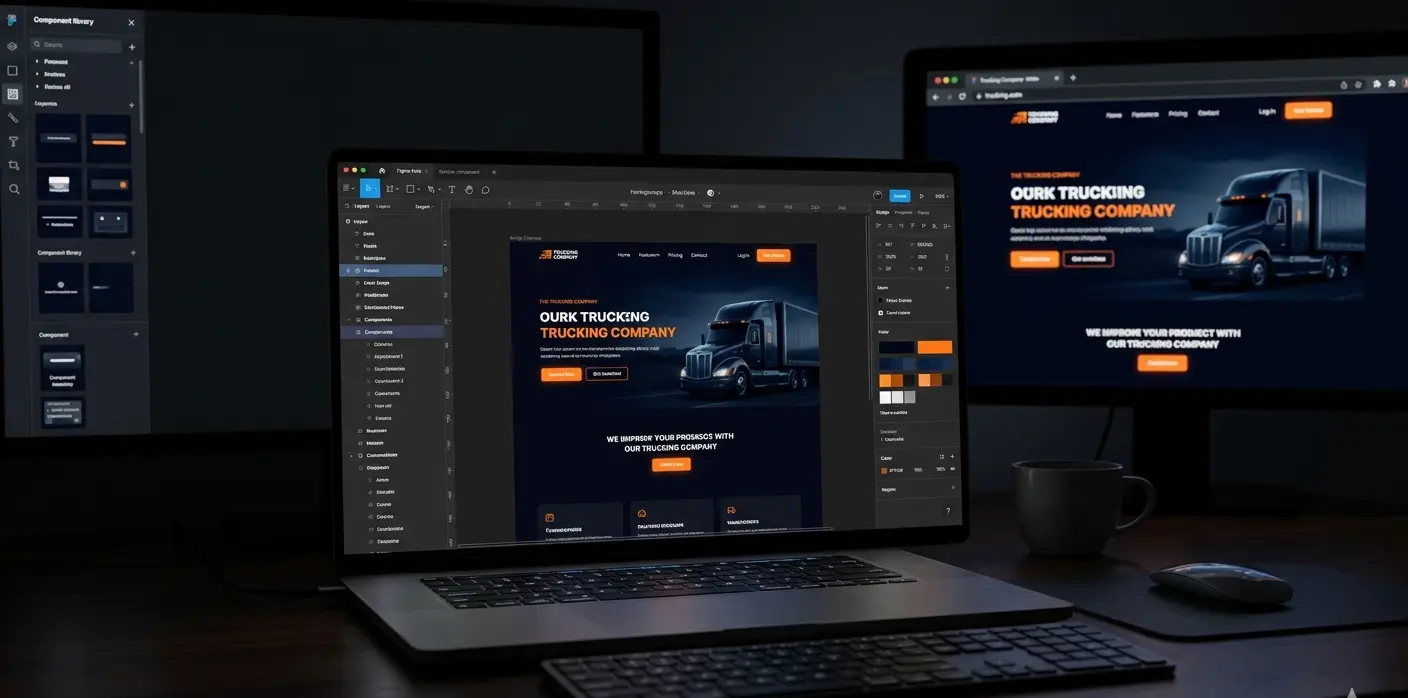 Trucking Website Development — WAQ Technologies