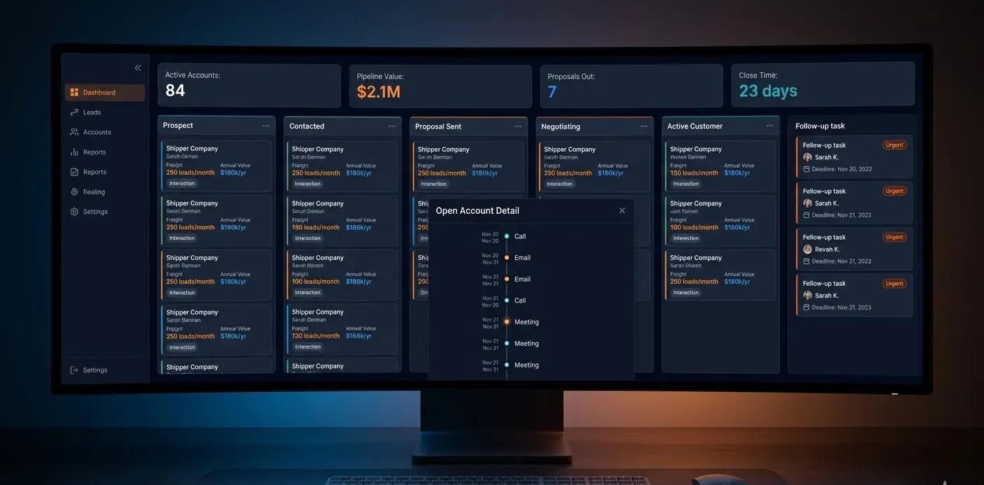 CRM for Trucking β WAQ Technologies
